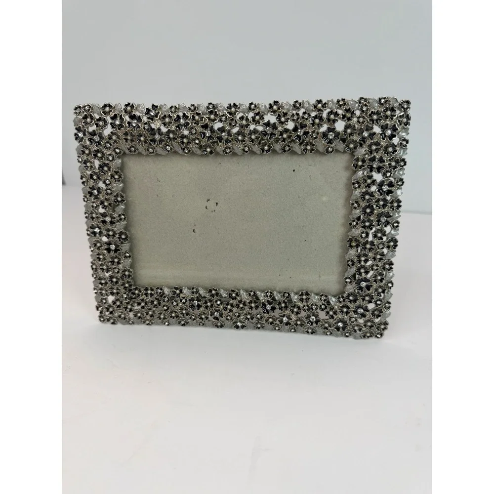 Tatum Alexis Picture Frame Swarovski Crystals 4x6